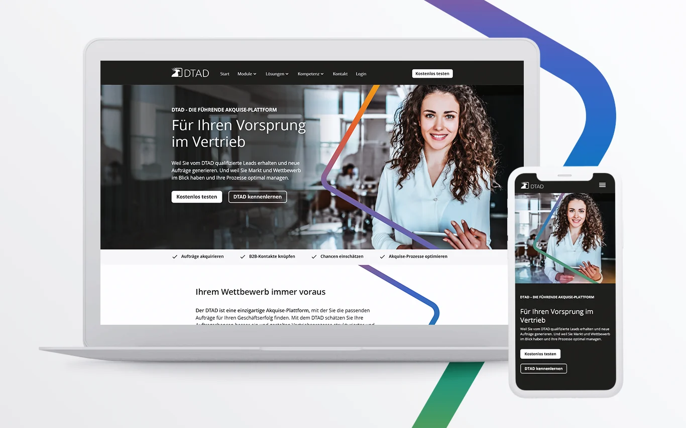 responsive Webdesign für HubSpot Website-Relauch