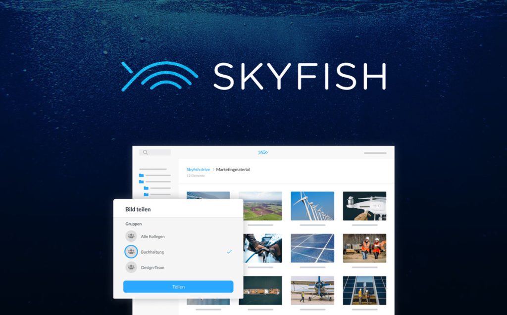Medienmanagement mit Skyfish – sicher, smart und nachhaltig.